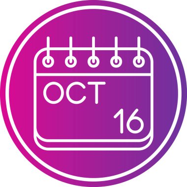 Bir simgenin vektör illüstrasyonu