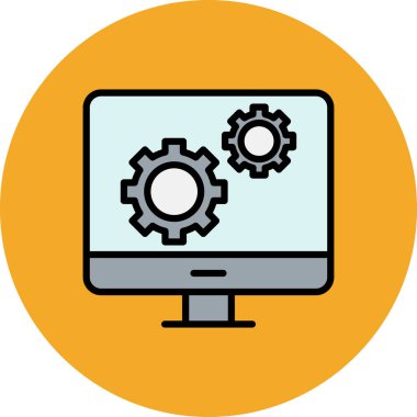 Geliştirme için ağ simgesi