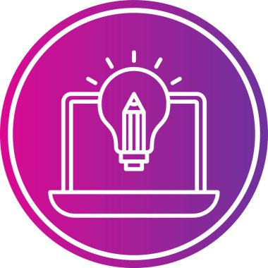 seo modern simgesinin vektör illüstrasyonu