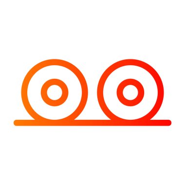 Modern simgenin vektör illüstrasyonu