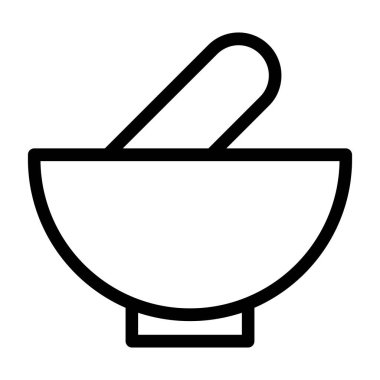 Vektör yiyecek ve sağlık simgesi