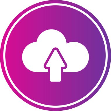 vektör Bulut simgesi illüstrasyonu