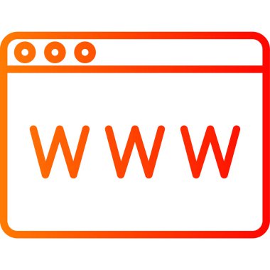 www web simgesi basit tasarım
