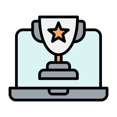 ödül simgesi vektör illüstrasyonu