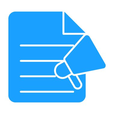 Soyut arkaplanda belge simgesi izole edildi