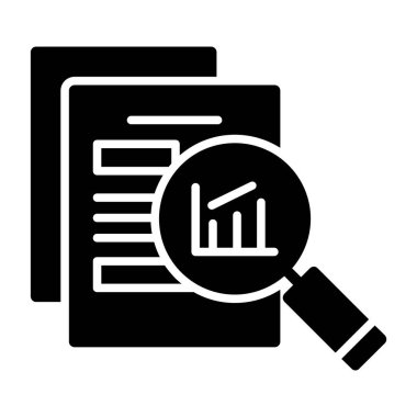 glyphs düz simgesini rapor et