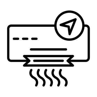 İletili posta, vektör illüstrasyonu