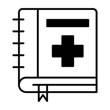 tıbbi simge vektör illüstrasyonu