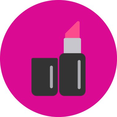 Ruj izi. Web simgesi basit illüstrasyon