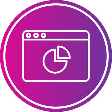 seo modern simgesinin vektör illüstrasyonu