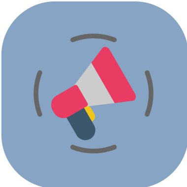 İçerik Pazarlama Web simgesi, vektör illüstrasyonu