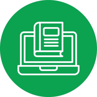 Kişisel ve ticari kullanım için bilgisayar vektör simgesi simgesi vektör çizimi..