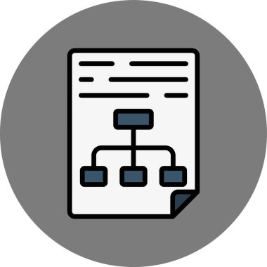 Web simgesi, basit vektör illüstrasyonu