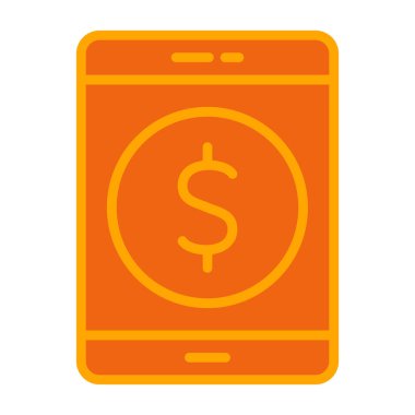 cep telefonu vektör simgesi