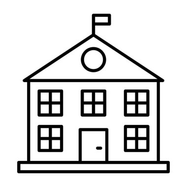 ev simgesi, vektör illüstrasyonu