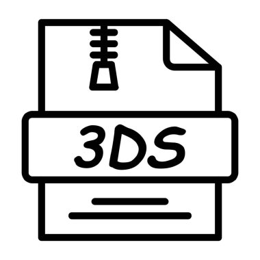 3D yazıcı. Basit tasarım simgesi