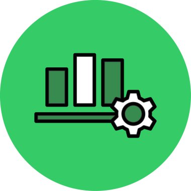 seo modern simgesinin vektör illüstrasyonu