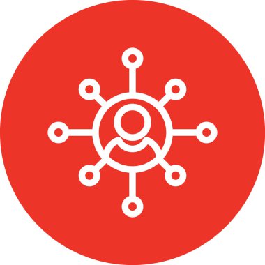 güzel kar tanesi vektör simgesi