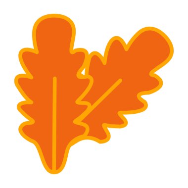 Sonbahar akçaağacı vektör tasarımını bırakır