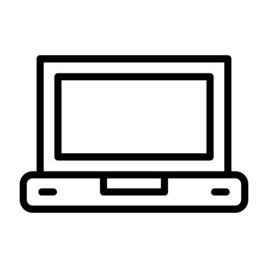 masaüstü dizüstü bilgisayar simgesi, satır biçimi