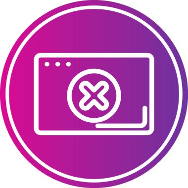 Ünlem işareti simgesi olan dizüstü bilgisayar, vektör illüstrasyonu