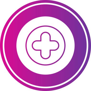 Bir çapraz simgenin vektör illüstrasyonu