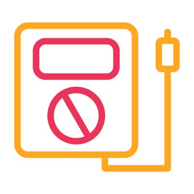 usb simge vektör illüstrasyonu