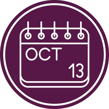 Takvim simgesi vektör illüstrasyonu