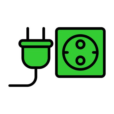 Dolgu simgesi vektör illüstrasyonu