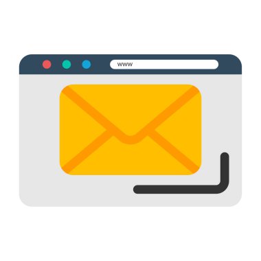 email mail icon vector illustration