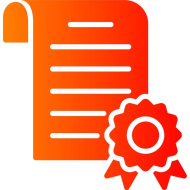 Basit düz biçimli rozet vektör simgesi