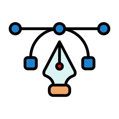 Ağ web simge vektör çizim