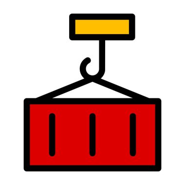 sunucu simgesi. vektör illüstrasyonu