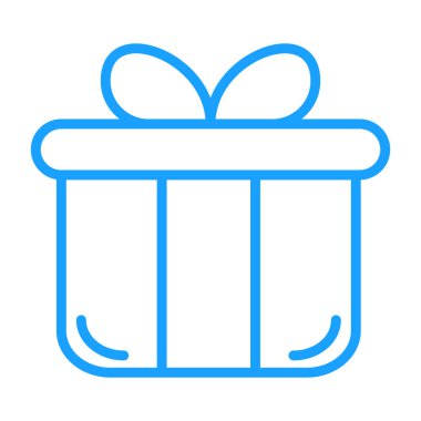 hediye simgesi vektör illüstrasyonu