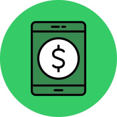 dolar simgesivektör illüstrasyon