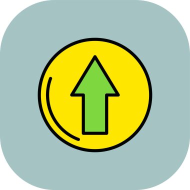 ok vektör simgesi işareti ve illüstrasyon