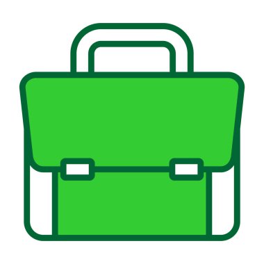 evrak çantası ikonu vektör illüstrasyonu