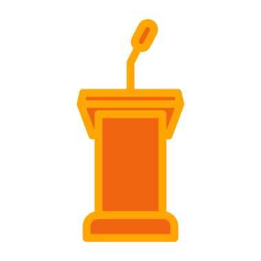 Şeffaf bir arkaplanda mikrofon vektör çizimi. Birinci kalite semboller. Grafik ve grafik tasarımı için ince çizgi düz konsept.