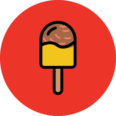 Dondurma. Basit tasarım