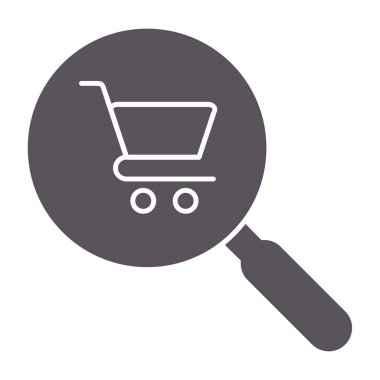 vektör Arama Simgesi illüstrasyonu