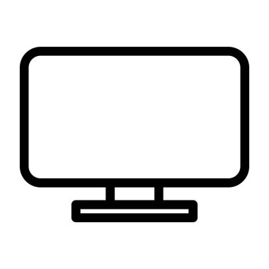 masaüstü bilgisayar simgesi, vektör biçimi