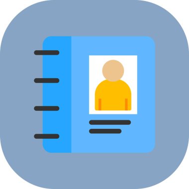 Kitap. Web simgesi basit illüstrasyon