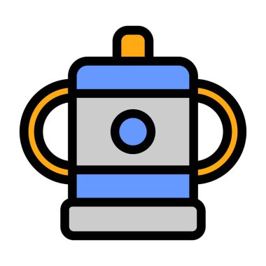 Kamera simgesi vektörü. Taslak vektör işareti. izole edilmiş sınır sembolü çizimi