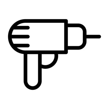 İnce çizgi vektör simgesini doldur