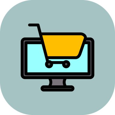 bilgisayar simgesi, vektör illüstrasyonu