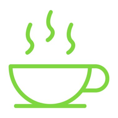 Kahve fincanı. Web simgesi