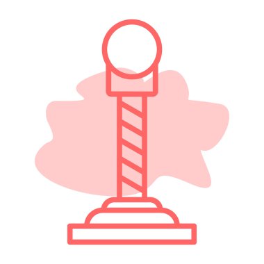 Modern simgenin vektör illüstrasyonu