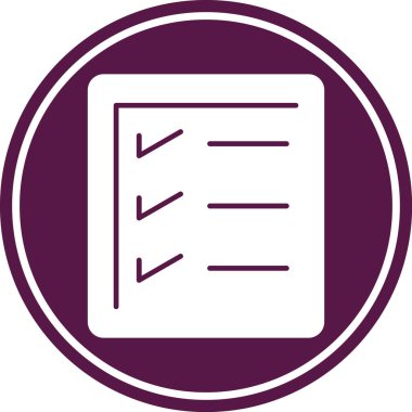 Pano web simgesi, vektör çizim