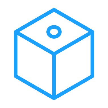 kutu simgesi vektör illüstrasyonu