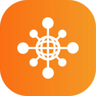 güzel kar tanesi vektör simgesi